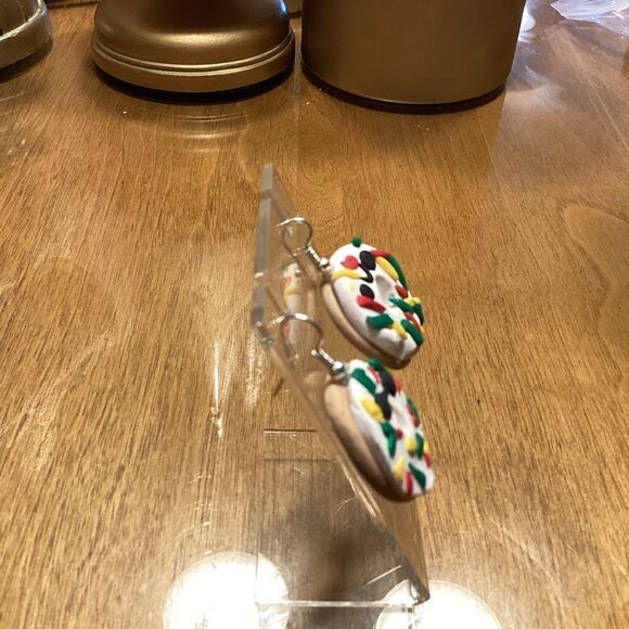 Who Needs Doughnuts?  Pierced Earrings - Picture 5 of 5